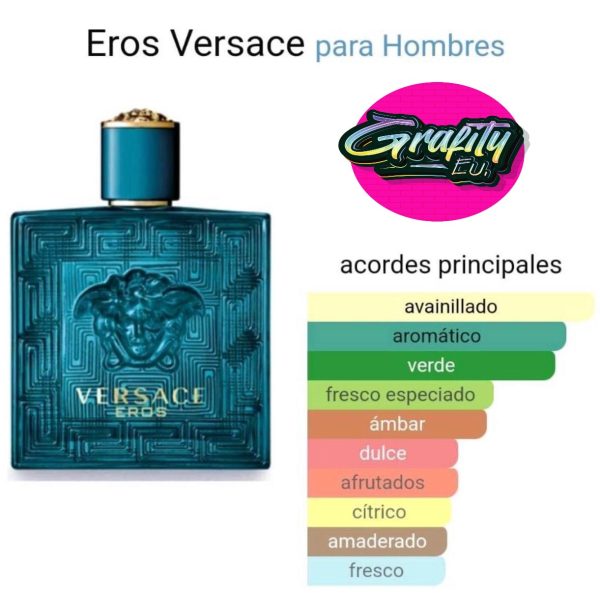 REF GF 1016 EROS VERSACE PARA HOMBRES