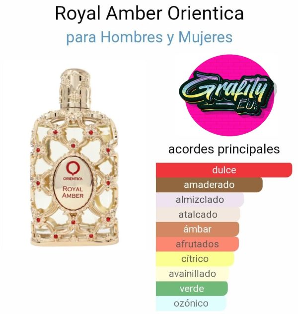 REF GF1003 ROYAL AMBER ORIENTICA HOMBRE Y MUJER