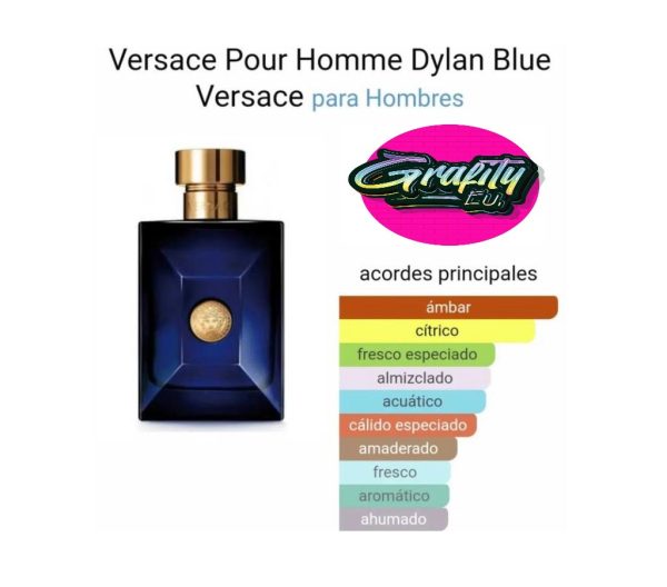 REF GF1025 VERSACE POUR HOMME DYLAN BLUE VERSACE PARA HOMBRE