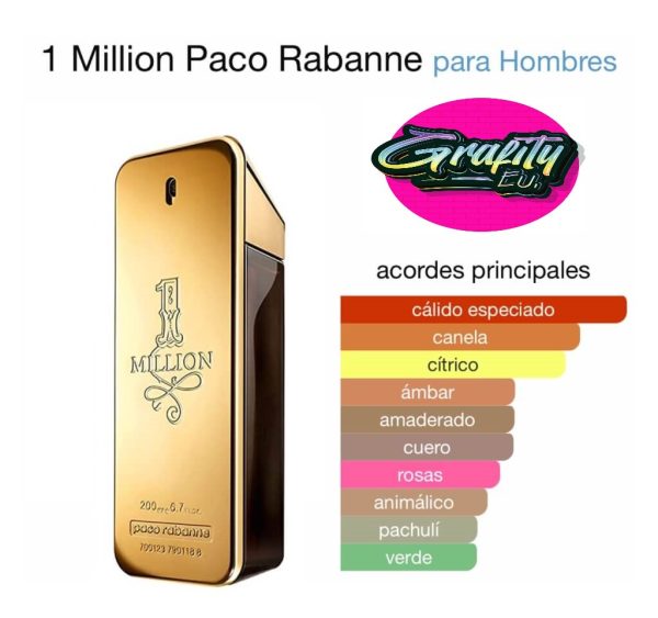 REF GF1039 ONE MILLION PACO RABANNE PARA HOMBRE
