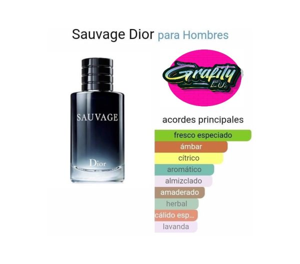 REF GF1048 SAUVAGE EAU DE TOILETTE PARA HOMBRE