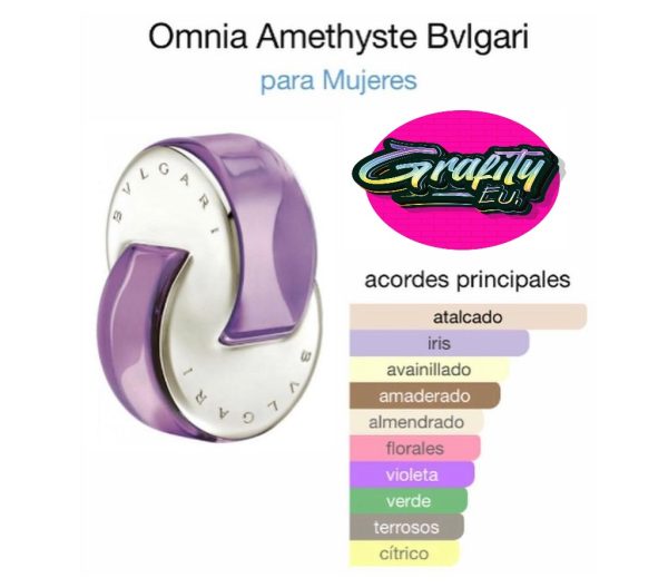 REF GF1137 OMNIA AMETHYSTE BVLGARI PARA MUJER