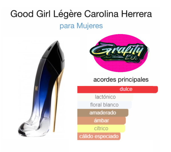 REF GF1141 GOOD GIRL LÈGÈRE CAROLINA HERRERA PARA MUJER