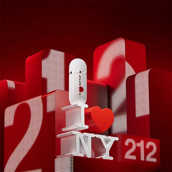 REF GF1190 212 VIP ROSE LOVE NY CAROLINA HERRERRA PARA MUJER IMAGEN 5