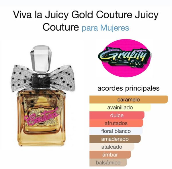 REF GF1234 VIVA LA JUICY GOLD COUTURE JUICY COUTURE PAR MUJER