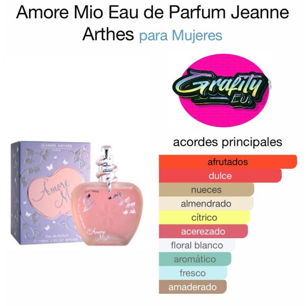 REF GF1294 AMORE MIO EAU DE PARFUM JEANNE ARTHES PARA MUJER