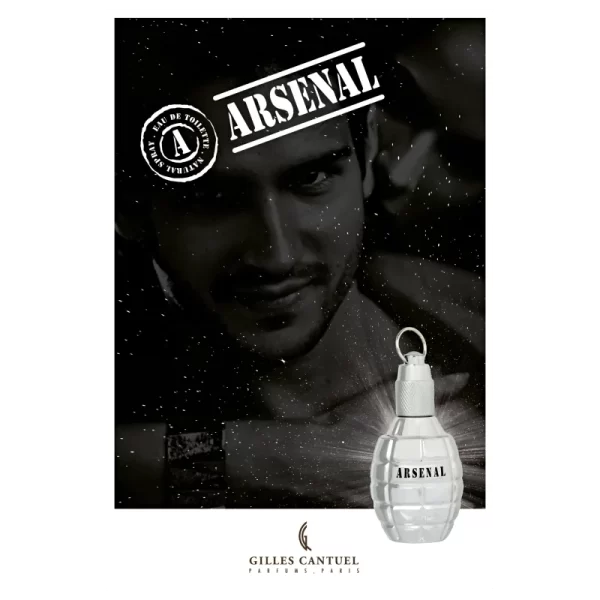 REF GF1297 ARSENAL PLATINUM GILLES CANTUEL PARA HOMBRE IMAGEN 5