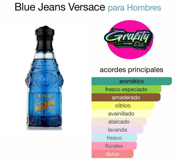 REF GF1325 BLUE JEANS VERSACE PARA HOMBRE