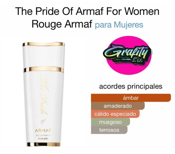 REF GF1332 THE PRIDE OF ARMAF FOR WOMEN ROUGE ARMAF PARA MUJER
