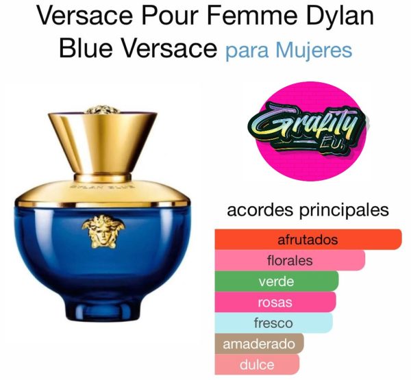 REF GF1378 VERSACE POUR FEMME DYLAN BLUE VERSACE PARA MUJER