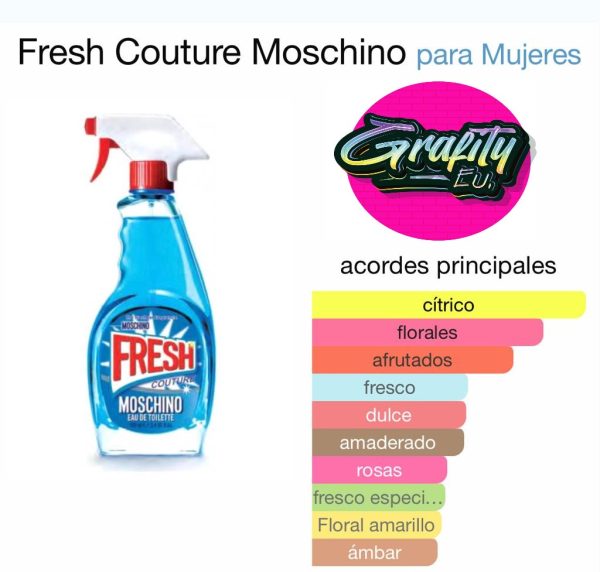 REF GF1395 FRESH COUTURE MOSCHINO PARA MUJER