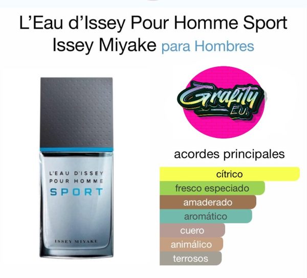REF GF1396 L'EAU D'ISSEY POUR HOMME SPORT ISSEY MIYAKE PARA HOMBRE