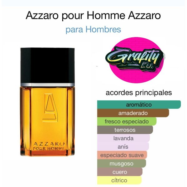 REF GF1402 AZZARO POUR HOMME AZZARO PARA HOMBRE